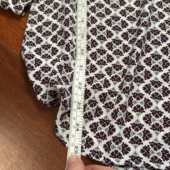 LOFT Womens Long Sleeve Patterned Blouse Size XS - Picture 6 of 6